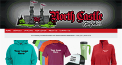 Desktop Screenshot of northcastlegraphics.com